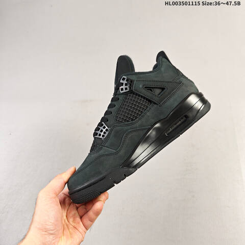 Air Jordan 4 Retro Black Cat Replica AIR JORDAN 4 Aj4 Lifestyle (BS-67808)