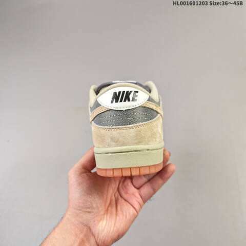 Nike SB Dunk Low Pro B Parachute Beige Beige Brown Grey Black White EU 36-45 Skate Shoe - Unisex (BS-62864)