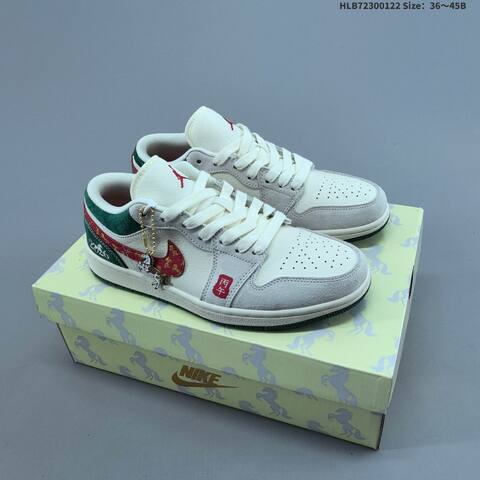 Nike Air Jordan 1 Low Lifestyle (BS-66872)