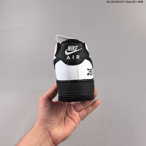 Nike Air Force 1 Low 07 White Black EU 36-45 Sneaker - Unisex (BS-62622)