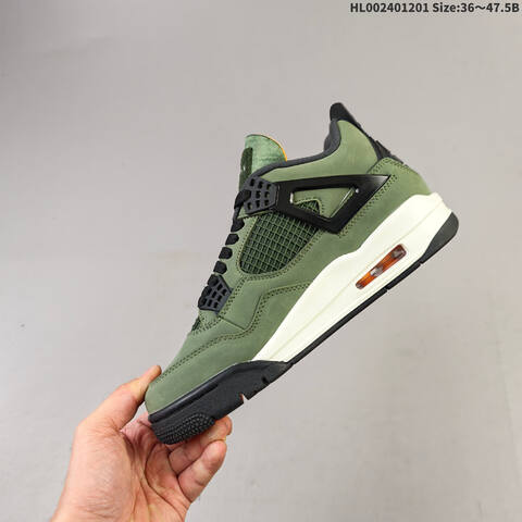 Undefeated x Air Jordan 4 Retro Replica AIR JORDAN 4 Aj4 4 MA-1 Unde Lifestyle (BS-67582)