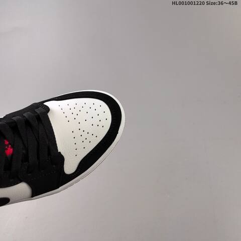 Air Jordan 1 Low Black Toe AIR JORDAN 1 Aj1 Lifestyle (BS-67345)
