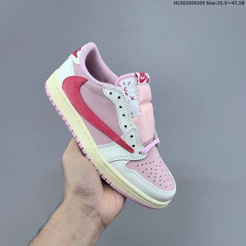 Travis Scott x Air Jordan 1 Low AIR JORDAN 1 Aj1 Lifestyle (BS-66589)
