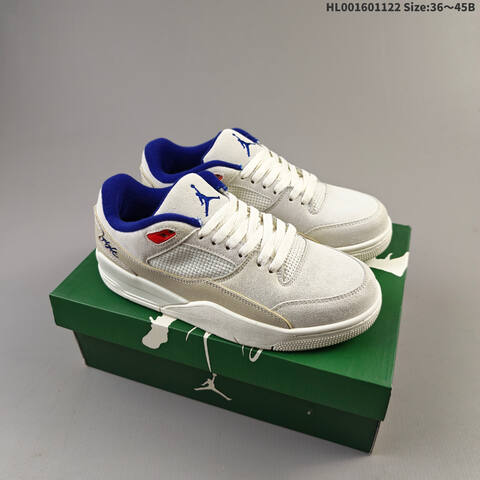 Air Jordan 4 Retro Flight Court AIR JORDAN 4 Aj4 Lifestyle (BS-67727)