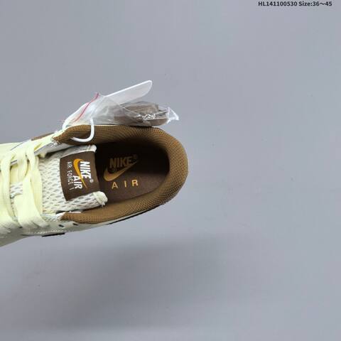 Nike Air Force 1 07 Cream White Brown EU 36-45 Sneaker - Unisex (BS-60059)
