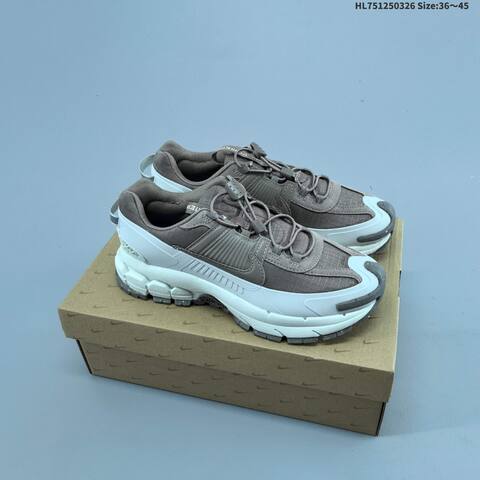 Nike Zoom Vomero Roam White Light Grey Maroon Blue Brown EU 36-45 Running Shoe - Unisex (BS-61120)