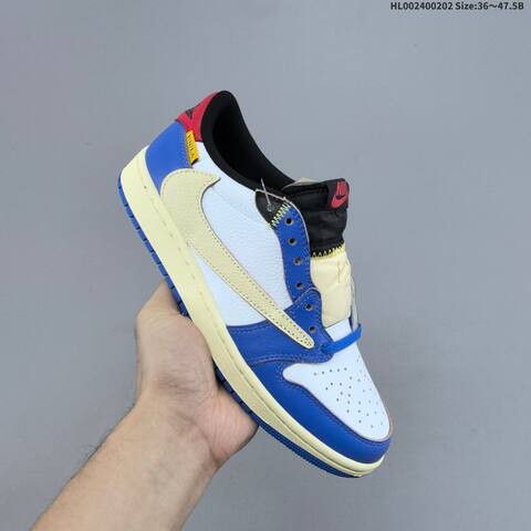 Union LA x Travis Scott x Air Jordan 1 Low UN x AIR JORDAN AJ1 Lifestyle (BS-66719)