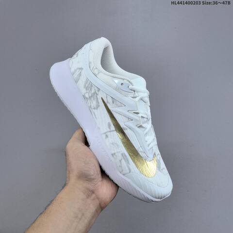 Nike Vapor Pro 3 White Gold Beige Brown EU 36-47 Tennis Shoe - Unisex (BS-61566)