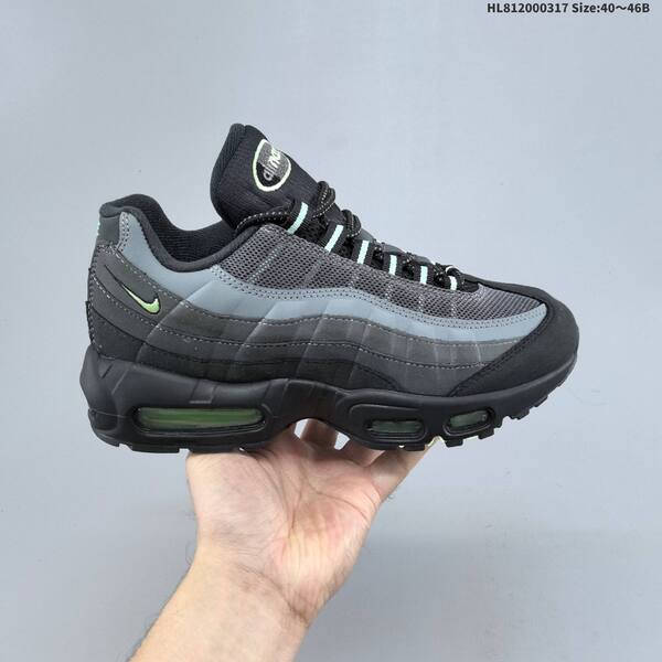 Nike Air Max 95 grey black neon green EU 40-46 sneaker