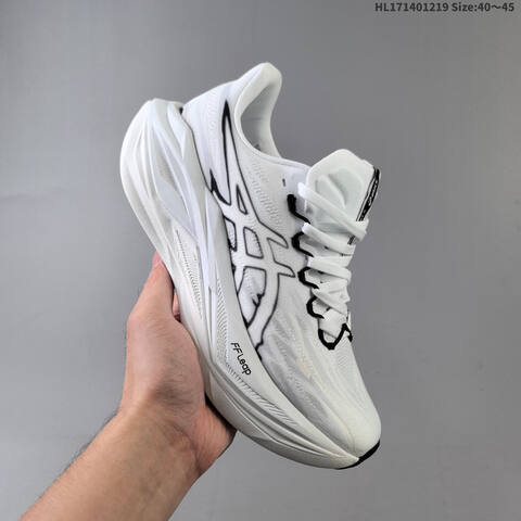 ASICS MEGABLAST FF Leap White Black EU 40-45 Running Shoe Running Sneakers - Men's (BS-69138)