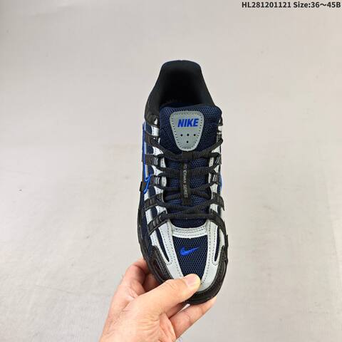 Nike P-6000 Navy Black Grey Blue EU 36-45 Running Shoe - Unisex (BS-63307)
