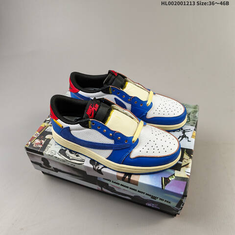 Union LA x Travis Scott x Air Jordan 1 Low UN x AIR JORDAN AJ1 Lifestyle (BS-67465)
