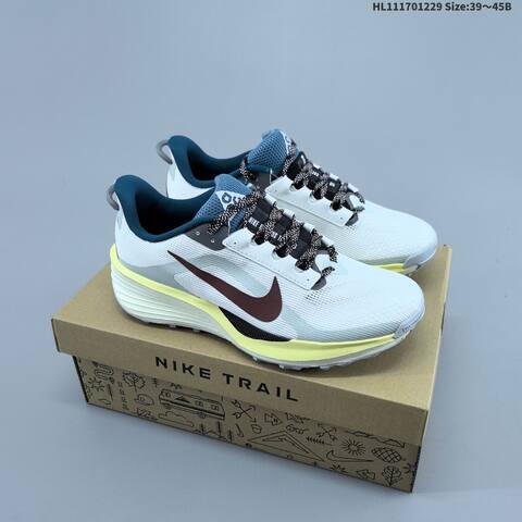 Nike ACG Zegama Trail 6 White Blue Black Yellow EU 36-45 Trail Shoe - Unisex (BS-62339)