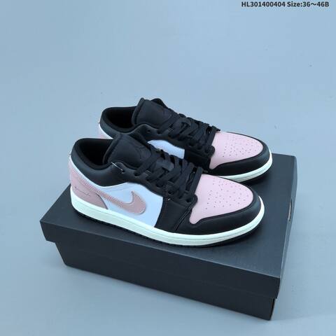Air Jordan 1 Low Lron Grey AIR JORDAN 1 Aj1 Lifestyle (BS-66316)