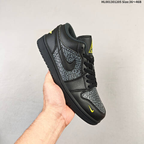Air Jordan 1 Low Elephant SE AIR JORDAN 1 Aj1 Lifestyle (BS-67522)