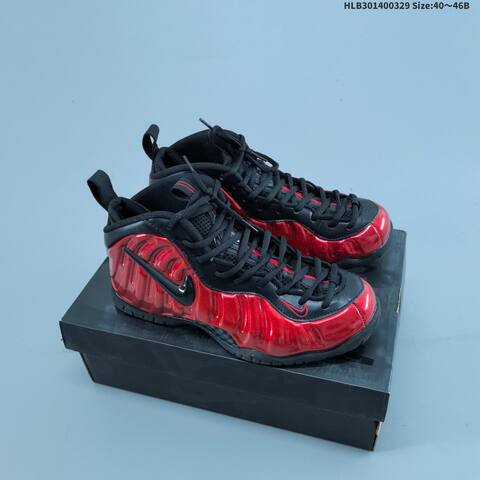 Nike Air Foamposite One Black Metallic Gold EU 40-46 Basketball Shoe - Men's (BS-61061)