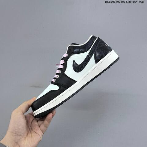 Nike Air Jordan 1 Low AIR JORDAN 1 II0595-001 Lifestyle (BS-66337)