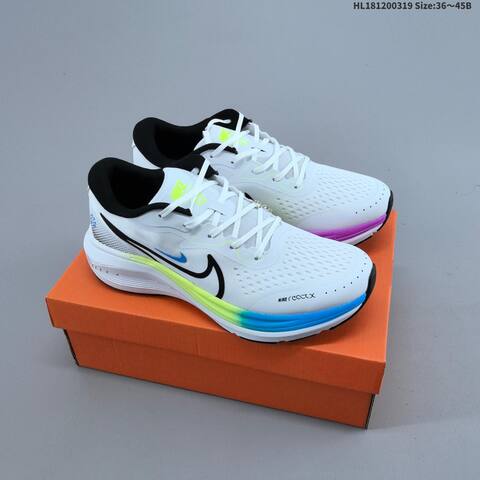 Nike Air Zoom Pegasus 41 White Black EU 36-45 Running Shoe - Unisex (BS-61249)