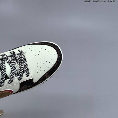 Nike Dunk SB Low White Black Red Gold EU 36-45 Skate Shoe - Unisex (BS-62129)