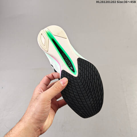 Nike ZoomX Vaporfly NEXT 4 White Black Green EU 36-45 Running Shoe - Unisex (BS-62901)