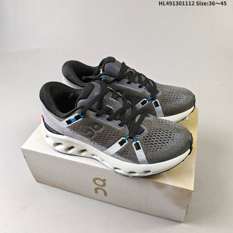 On Cloudsurfer 2 Grey White Black Green EU 36-45 Running Shoe Running Sneakers - Unisex (BS-69824)