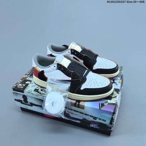 Union LA x Travis Scott x Air Jordan 1 Low UN x AIR JORDAN AJ1 Lifestyle (BS-66671)