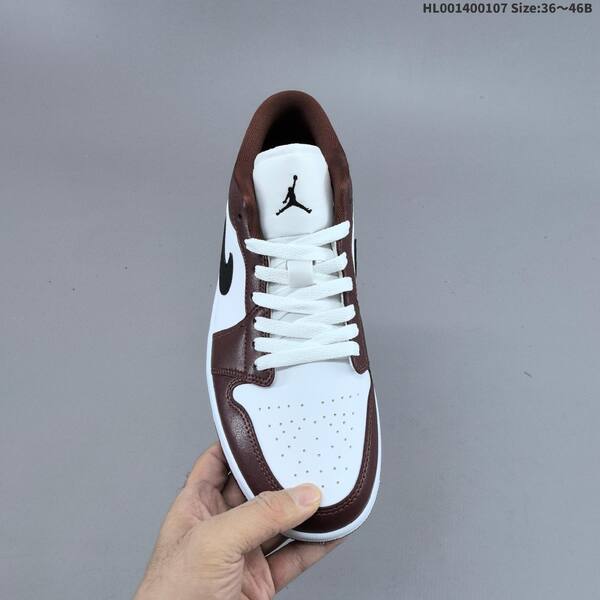 Jordan Air Jordan 1 Low White/Brown/Black EU 36-46 basketball