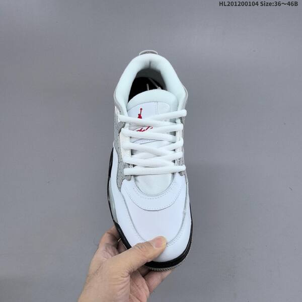 Jordan Air Jordan 4 RM White Cement 36~46 basketball