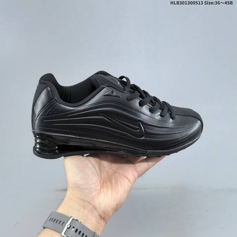 Nike Shox Z HQ7540-001 Metallic Silver Black EU 36-45 Running Shoe - Unisex (BS-60361)
