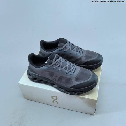 On Cloudtilt Dark Grey Black EU 36-46 Running Shoe Running Sneakers - Unisex (BS-69527)