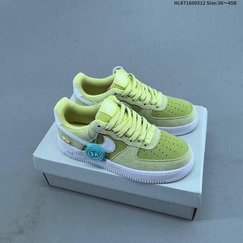 Nike Air Force 1 07 Light Pink White Gold EU 36-45 Sneaker - Unisex (BS-60388)