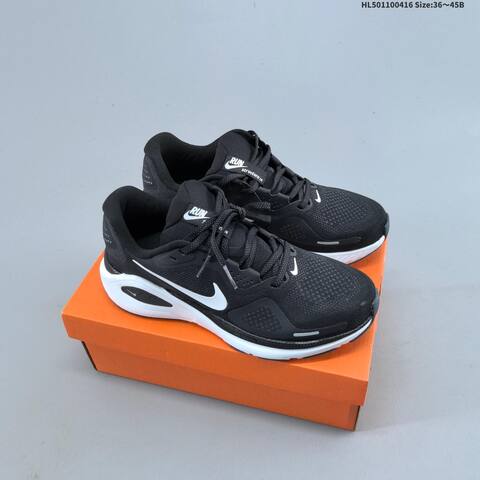 Nike Zoom Structure 26 White Black Blue EU 36-45 Running Shoe - Unisex (BS-60698)