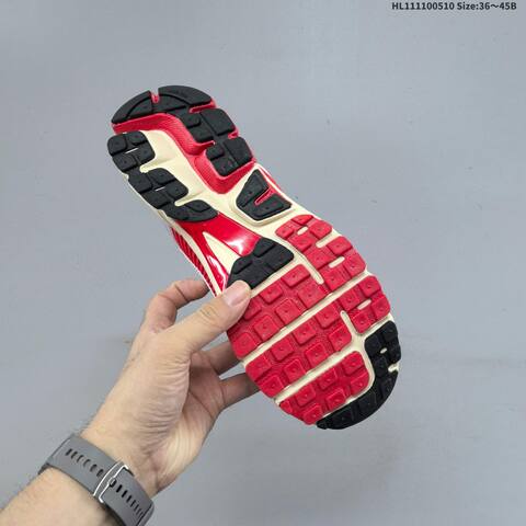 Nike Zoom Vomero 5 Red Silver Cream White EU 36-45 Running Shoe - Unisex (BS-60423)