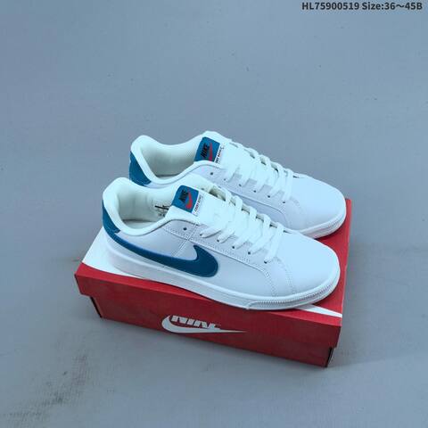 Nike Court Royale White Blue Black EU 36-45 Skate Shoe - Unisex (BS-60266)
