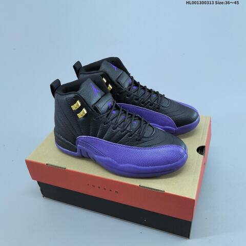 Air Jordan 12 Retro Taxi History Replica AIR JORDAN 12 Aj12 12 Replica 1996 Lifestyle (BS-66553)