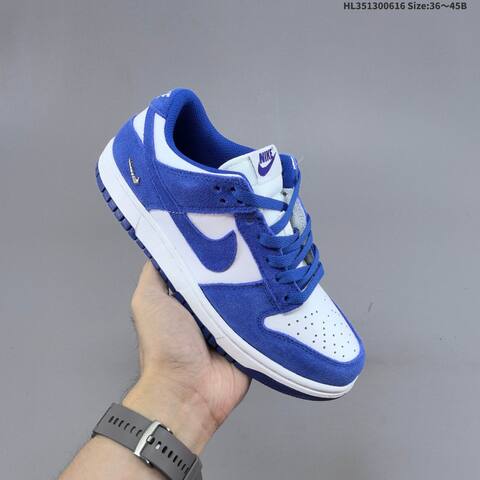 Nike SB Dunk Low White Blue EU 36-45 Skate Shoe - Unisex (BS-59903)