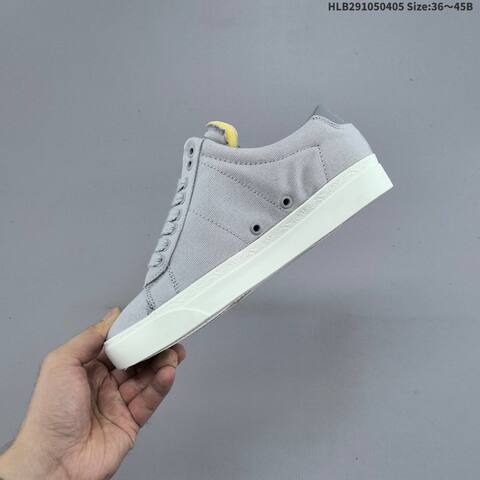 Nike Blazer Low 77 Jumbo HQ2054-400 Navy Blue Sail White EU 36-45 Skate Shoe - Unisex (BS-60926)