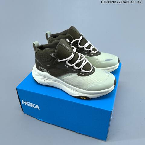 HOKA Transport Hike GTX Black Gum EU 40-45 Trail Shoe Trail Running Sneakers - Men's (BS-69416)