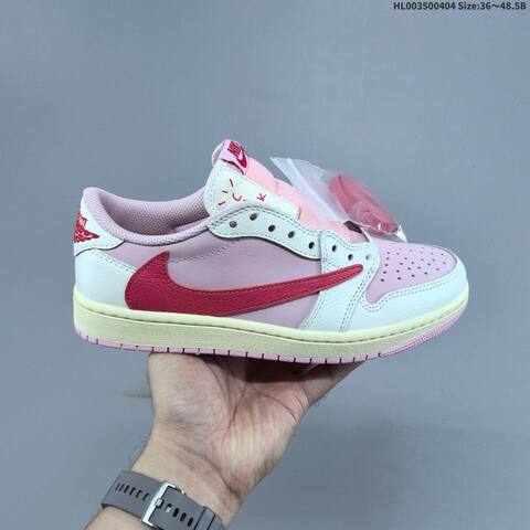 Travis Scott x Air Jordan 1 Low AIR JORDAN 1 Aj1 Lifestyle (BS-66324)