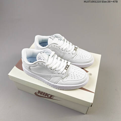 Nike Air Jordan 1 x Travis Scott AIR JORDAN DM7866-200 36 36 5 37 5 38 Lifestyle - Women's (BS-67514)