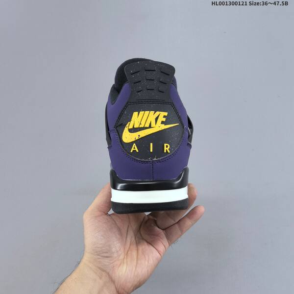 Jordan Air Jordan 4 Retro OG Imperial Purple / Black / Yellow EU 36-47.5 basketball lifestyle
