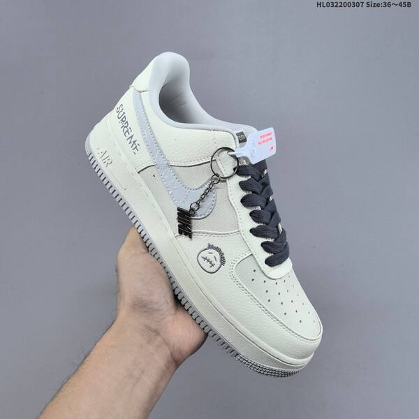 Nike Air Force 1 07 Low off white dark blue grey EU 36-45 sneaker