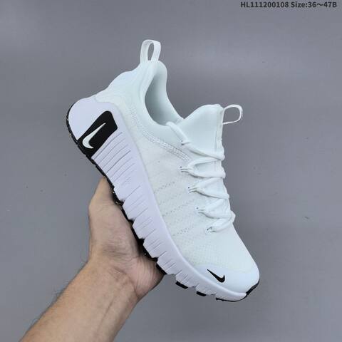 Nike Free Metcon 6 FJ7127-101 White Black EU 36-47 Training Shoe - Unisex (BS-62138)