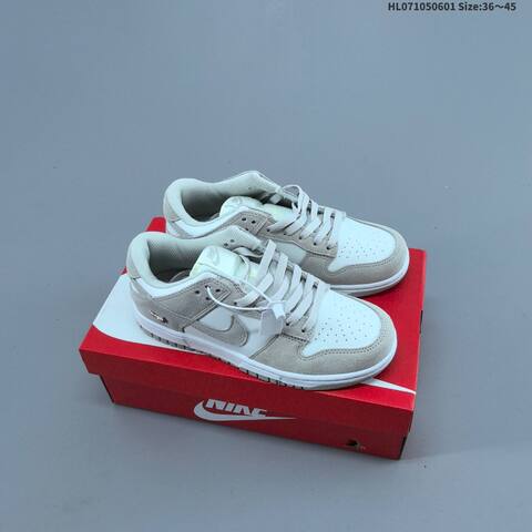 Nike Dunk Low Sail Blue Brown White EU 36-45 Skate Shoe - Unisex (BS-60032)