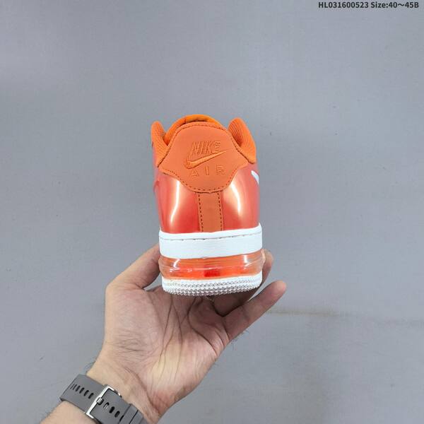 Nike Air Force 1 Posite Foamposite Max orange white red EU 40-45 sneaker