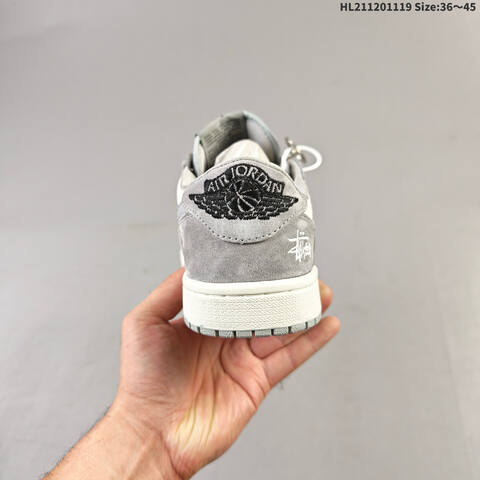 AIR JORDAN Travis Scott x Air Jordan 1 Reverse Mocha AJ1 1 TS Lifestyle (BS-67767)