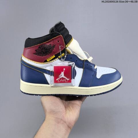 Union Los Angeles x Air Jordan 1 Retro High OG NRG Storm Blue Lifestyle (BS-66824)