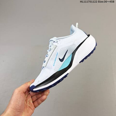 Nike ReactX Pegasus Trail 6 White Navy Purple Blue EU 36-45 Trail Shoe - Unisex (BS-63252)