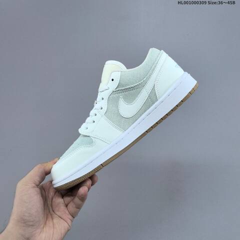 Air Jordan 1 Low Worn Blue AIR JORDAN 1 Aj1 Lifestyle (BS-66590)