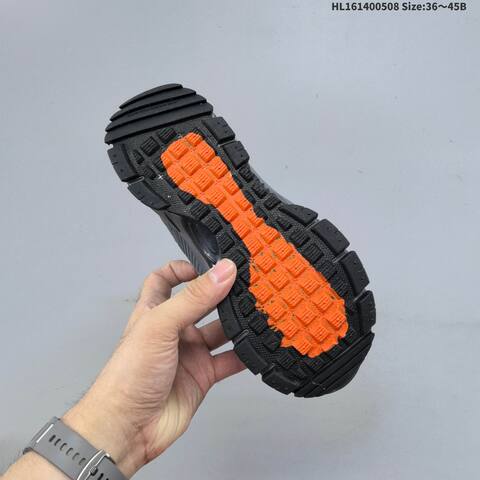 Nike Zoom Vomero Roam Khaki Dark Grey Orange Black EU 36-45 Trail Shoe - Unisex (BS-60436)